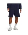 Short Homme UA RIVAL FLEECE SHORTS Bleu