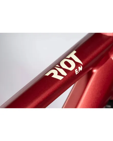 VTT tout suspendu Unisexe RIOT EN Bordeaux/Beige