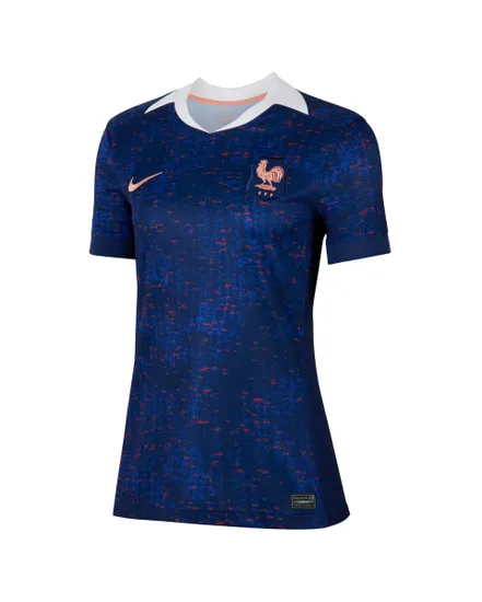 Maillot de football Femme FFF W NK DF STAD JSY SS HM Bleu