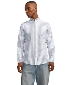 Chemise Oxford Homme Ensign Blue Stripes