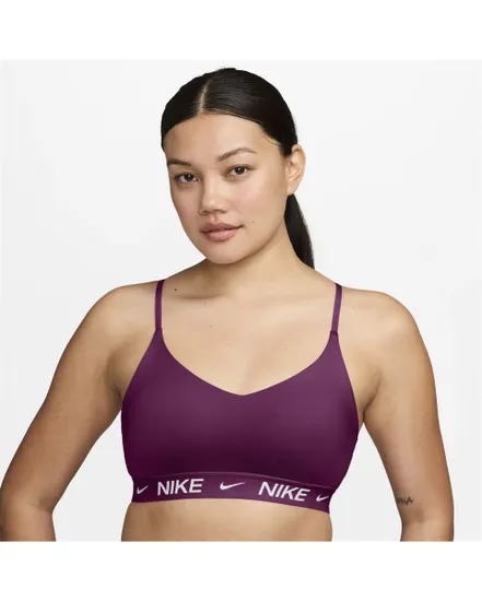 Brassière Femme W NK DF INDY LGT SPT BRA Violet