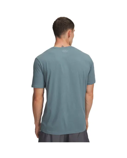 T-shirt Homme UA M SPORTSTYLE LC SS Bleu