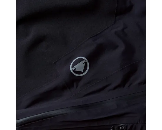 Pantalon imperméable à bretelles Femme MT500 WATERPROOF Noir