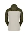 Veste polaire Homme DEFINED MID HOODY Vert Sapin/Écru