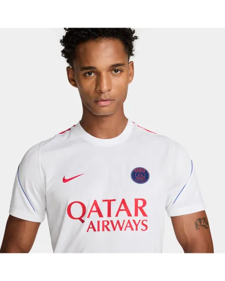 Maillot de football Homme PSG M NK DF STRK SS TOP K Blanc