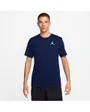 T-shirt Homme M J JUMPMAN EMB SS CREW Bleu