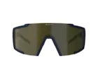 Lunettes Unisexe SHIELD Bleu Marine/Or Chrome