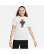 T-shirt Enfant plus agé FPF U NK CREST TEE Blanc