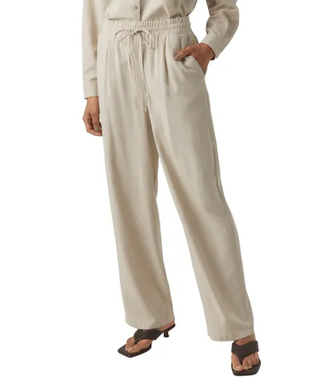 Pantalon Large Femme Vmjesmilo