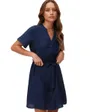Robe Chemise Femme Josie Short Detail