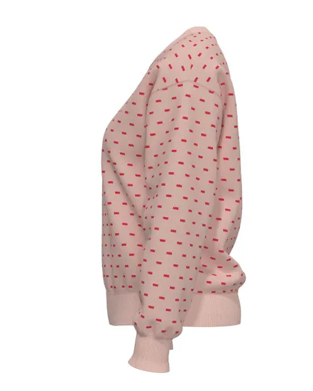 Sweat manches longues Femme GRAPHIC STANDARD CREW Rose