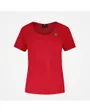 T-shirt Femme ESS TEE SS N1 W Rouge