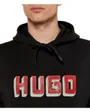 Sweat à capuche Homme DIQERIO Noir