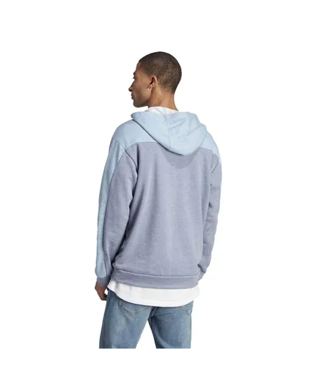 Sweat à capuche manches longues Homme M MEL HD Bleu