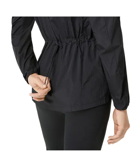 Veste à capuche Femme ROAD PACKABLE JACKET Noir