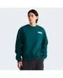 Sweat Homme M RETRO TRAIL RELAXED CREW - GRAPH Vert