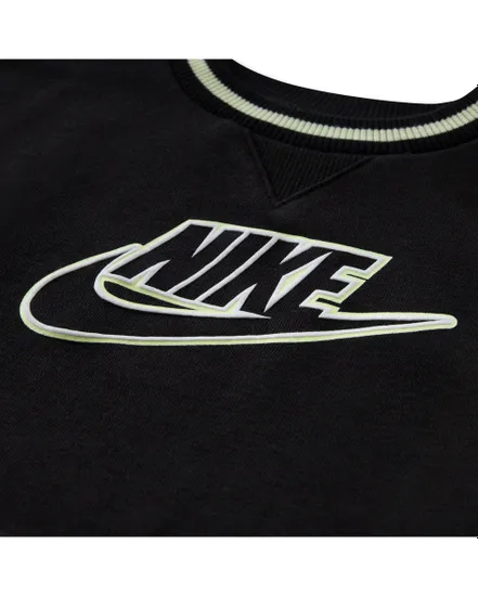 Ensemble de survetement Bébé NKN FT COLOR BLOCKED CREW SET Noir