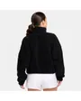 Sweat col zip Femme W NK ONE TF HZ TOP POLAR Noir