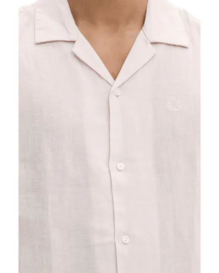Chemise Homme SS Cmp Clr Sld Linen