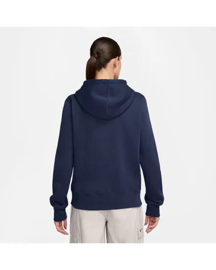 Sweat zip à capuche Femme W NSW PHNX FLC STD FZ HDY Bleu