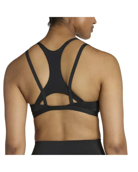 Brassière Femme OPT STRP LS BRA Noir