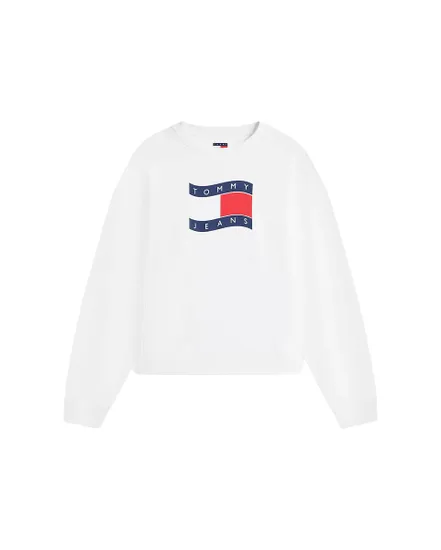 Sweat Femme Boxy Wavy Flag Crew