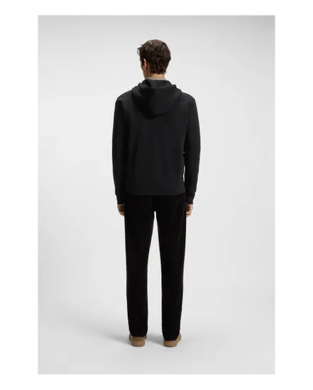 Sweat zippé à capuche Homme ZETALKY Noir