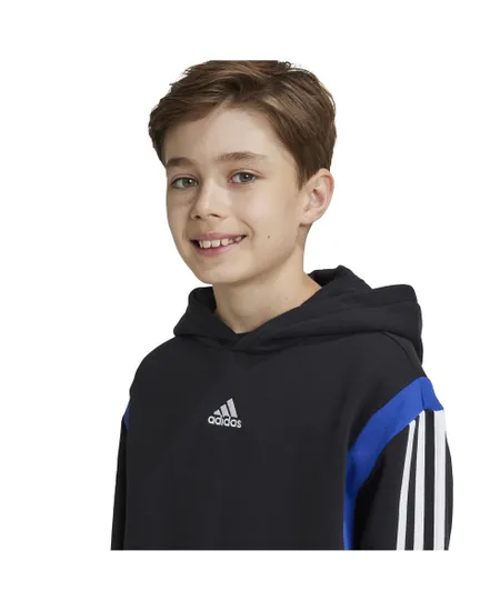 Sweat à capuche Enfant B HD CB Noir