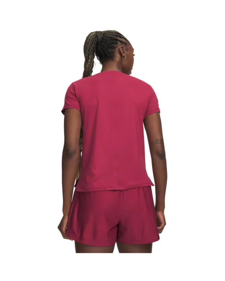T-shirt Femme UA VANISH SS Rouge