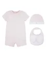 Ensemble 3 pces Bébé fille JHN JUMPMAN ROMPER 3PC SET Rose