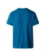 T-shirt Homme M S/S MOUNTAIN LINE TEE Bleu