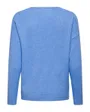 Pull en maille manches longues Femme ONLRICA LIFE L/S V-NECK PULLO KNT NOOS Bleu