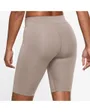 Legging court Femme W NSW ESSNTL MR BIKER SHORT Beige