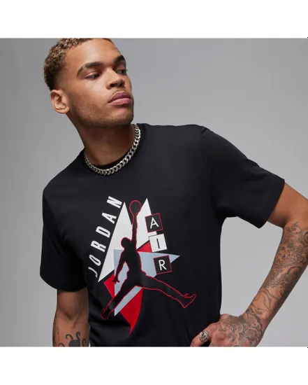 T-shirt Homme M J BRAND GFX SS CREW3 Noir