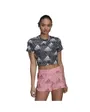 Crop top Femme W BLUV Q3 TRN T Gris