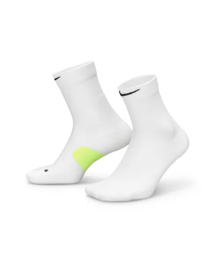 1 Paire de chaussettes Unisexe U NK MDWT RUN MCRW 1PR - 168 Blanc