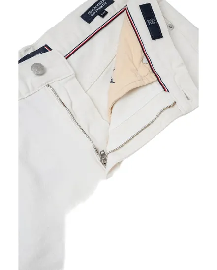 Jean Homme Denton Slim Straight Fit Blanc