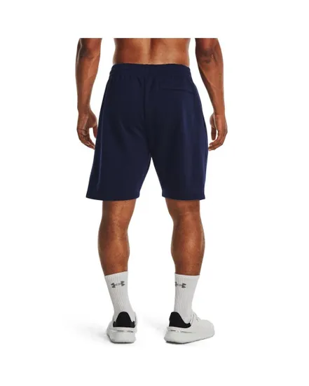 Short Homme UA RIVAL FLEECE SHORTS Bleu