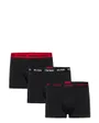 Lot de 3 boxers Homme TRUNK TRIPLET PACK Charbon
