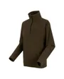 Polaire col zip Homme MONTES Marron