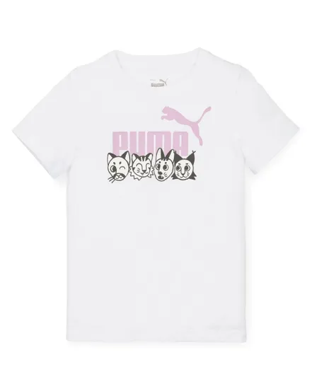 T-shirt manches courtes Enfant PS ESS+ MATES TEE Blanc