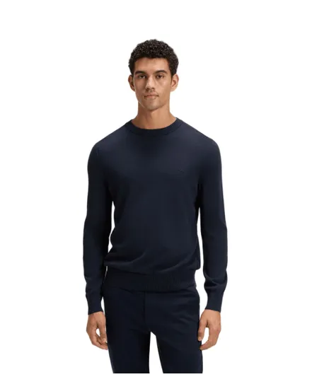 Pull col rond Homme PACAS-L Bleu Foncé