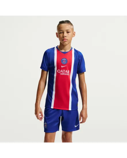 Maillot de football Enfant PSG Y NK DF JSY SS STAD HM Bleu