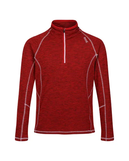 Haut col zip Homme Yonder Rouge