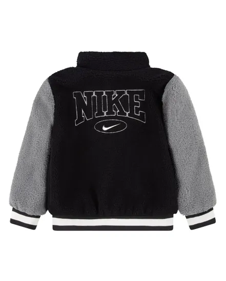 Blouson Jeune enfant NKB SHERPA JKT Noir