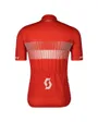 Maillot manches courtes Homme RC TEAM 10 Rouge/Blanc