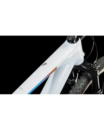 VTT semi rigide Unisexe REACTION C:62 PRO Blanc/Bleu/Rouge