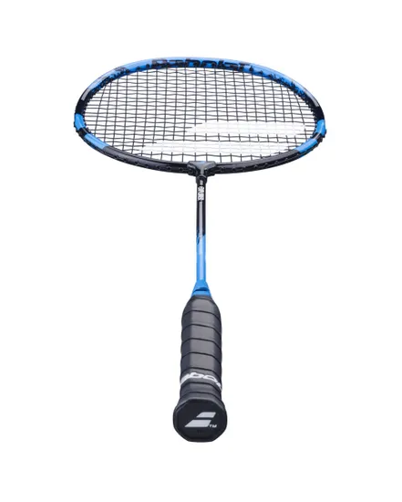 Raquette de badminton Enfant EXPLORER STRUNG NC Bleu