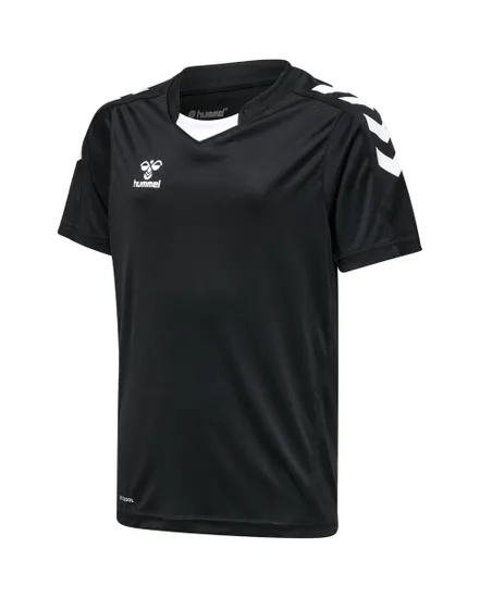 Maillot de Handball Enfant CORE XK POLY JERSEY S/S KIDS Noir