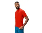 Maillot manches courtes Homme LOOP ZIPPED Rouge
